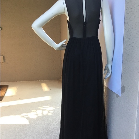 Black BOHO CHIC TUILE DRESS - Picture 5 of 9